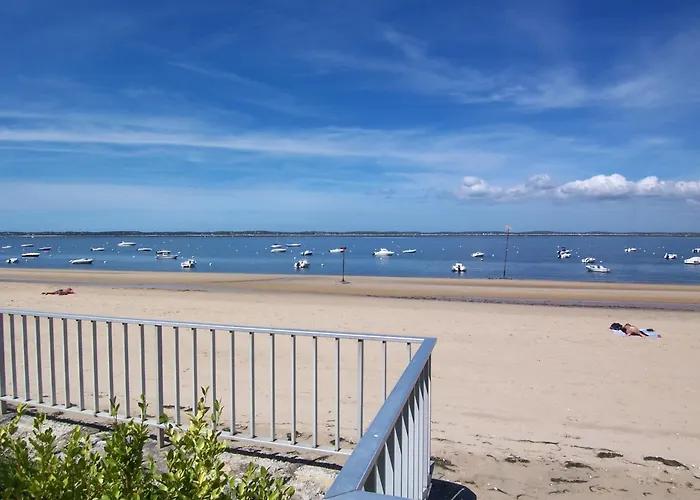 Apartment A Avec Vue Mer, Acces Direct Et Parking Securise - Fr-1-374-217 Arcachon